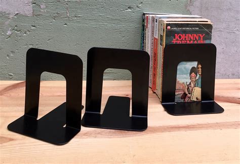 metal library bookends